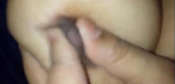  indian ex gf hot boobs press & nipple rubbed
